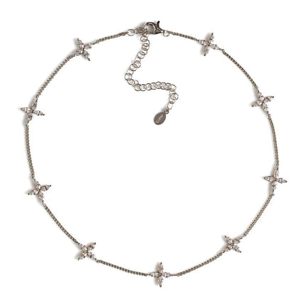 Fleur Crystal Choker