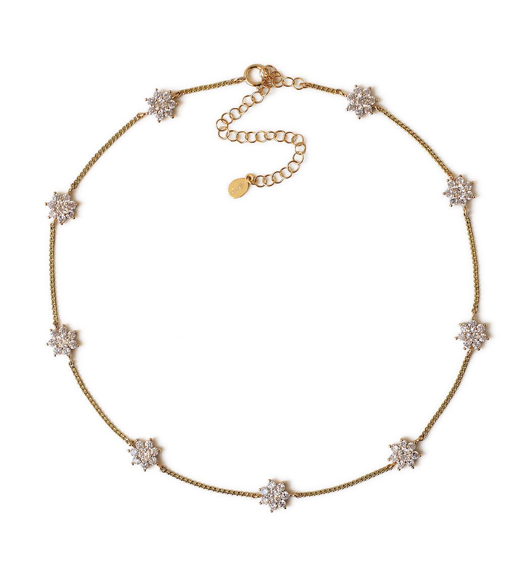 Esme Crystal Choker, Necklaces - AMY O. Jewelry