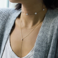 Esme Crystal Choker, Necklaces - AMY O. Jewelry