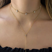 Esme Fleur Crystal Choker, Necklaces - AMY O. Jewelry