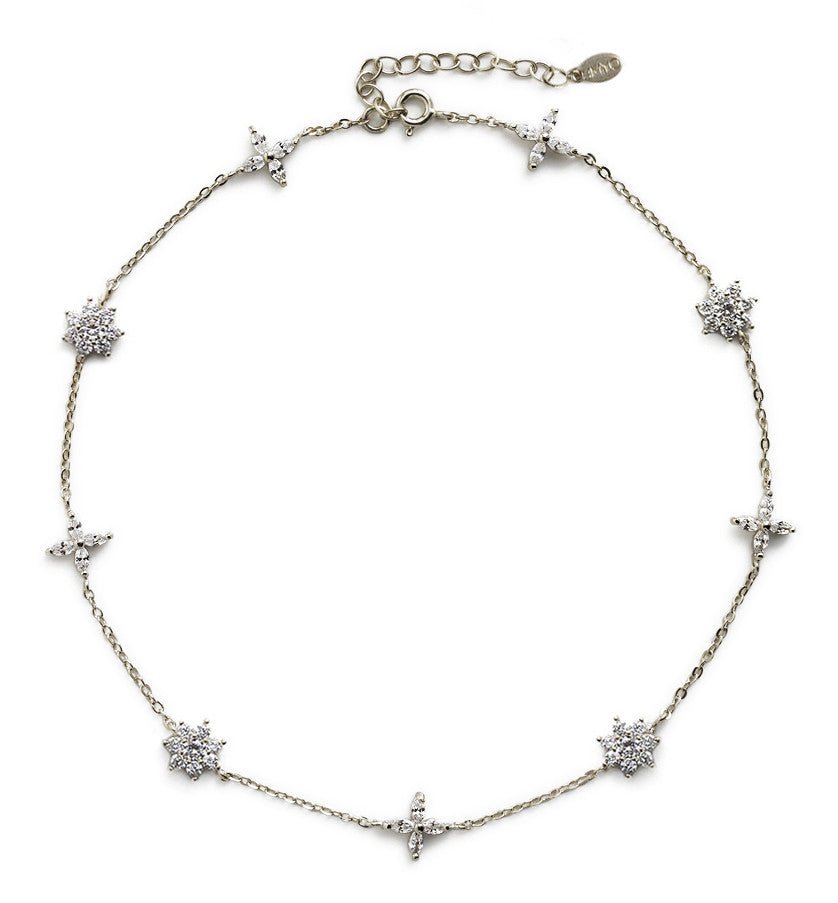 Esme Fleur Choker Necklace, Necklaces - AMY O. Jewelry