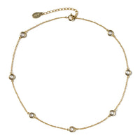 Sienna Petite Crystal Choker, Necklaces - AMY O. Jewelry