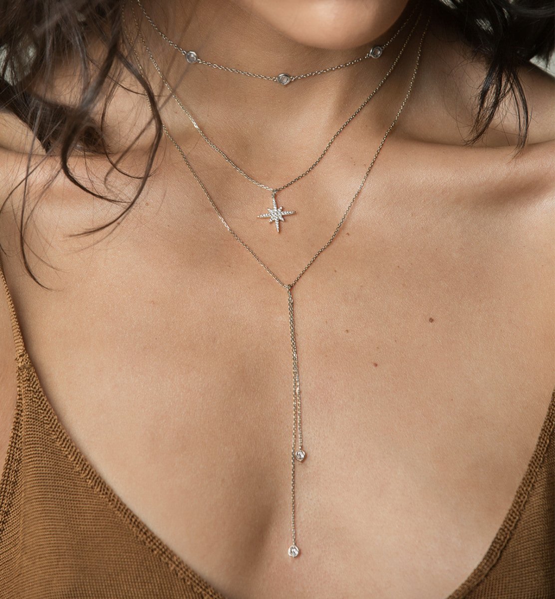 Sienna Petite Crystal Choker, Necklaces - AMY O. Jewelry