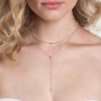 Dakota Y Lariat Necklace