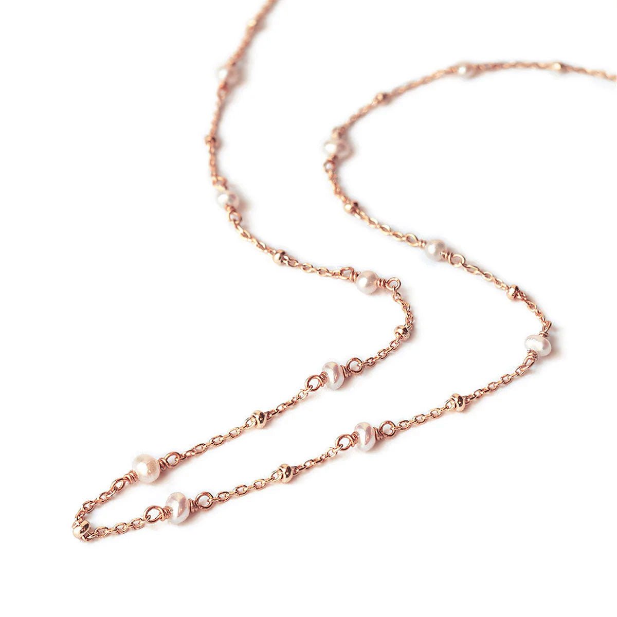 Dainty Pearl Choker Necklace