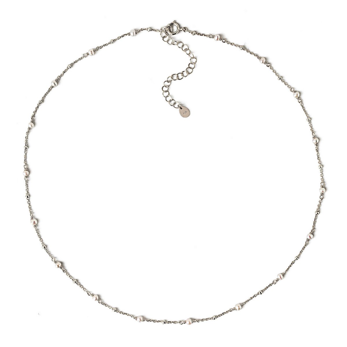 Dainty Pearl Choker Necklace