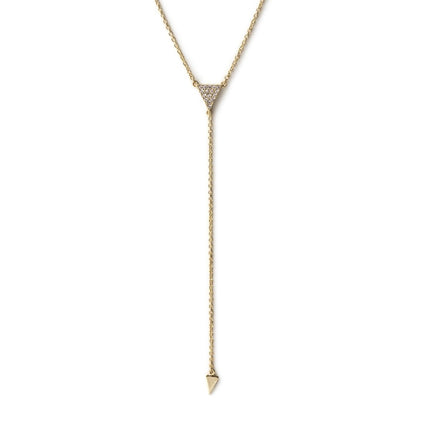 Delta Lariat Necklace