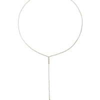 Gigi Bar Lariat, Necklaces - AMY O. Jewelry