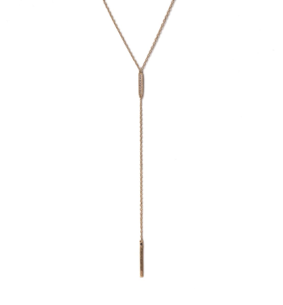 Gigi Bar Lariat, Necklaces - AMY O. Jewelry