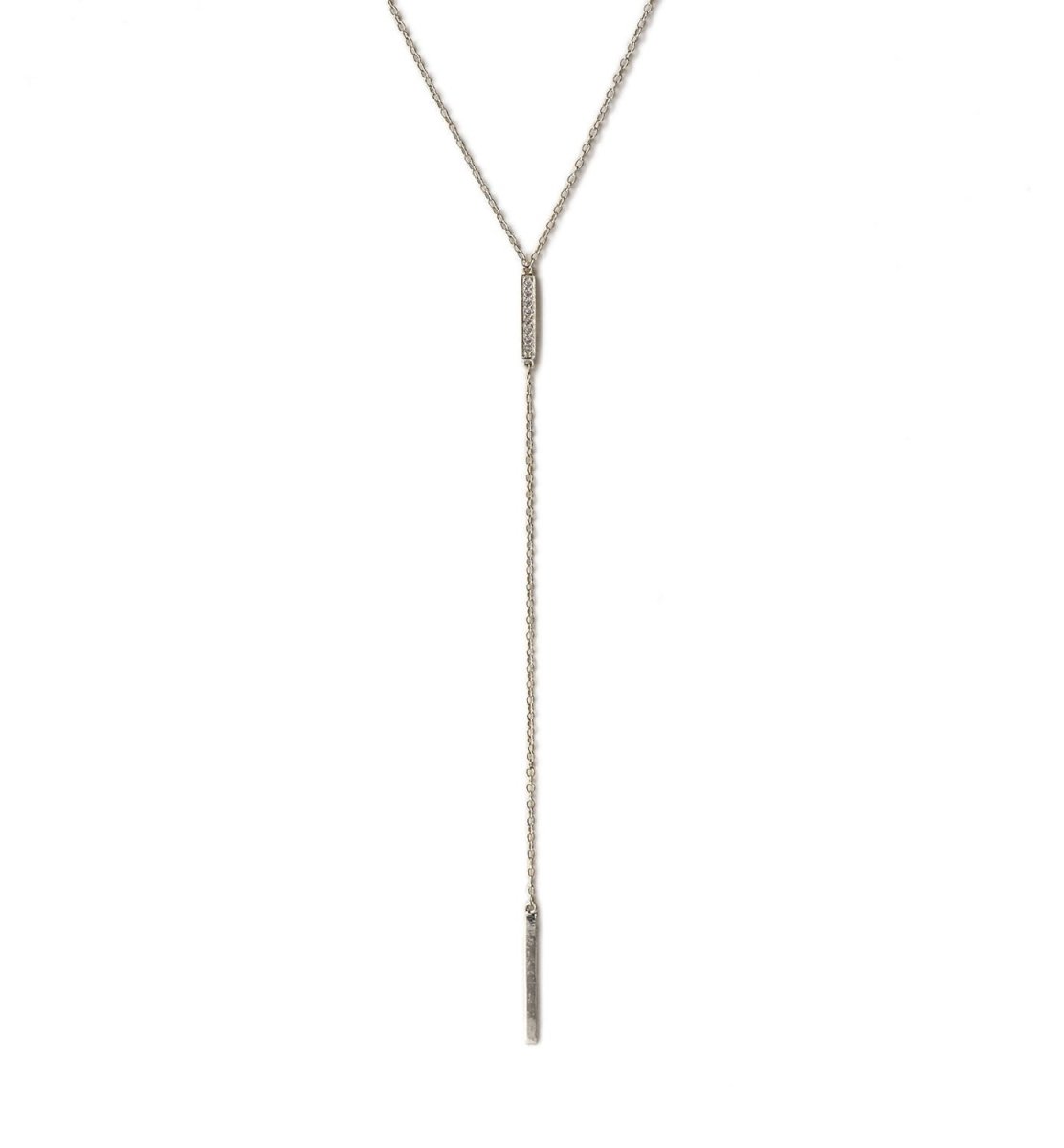 Gigi Bar Lariat, Necklaces - AMY O. Jewelry