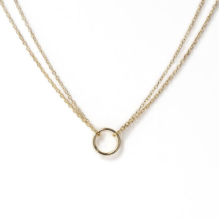 Eternity Circle Necklace