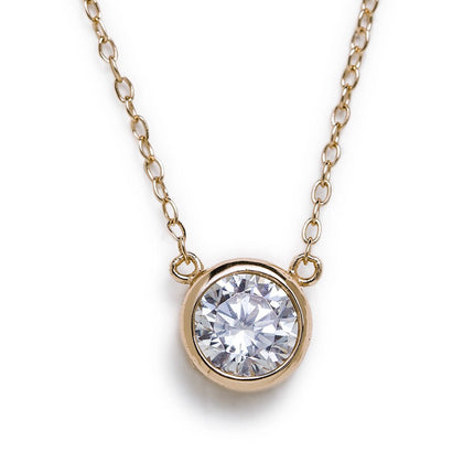 Dakota Solitaire Necklace