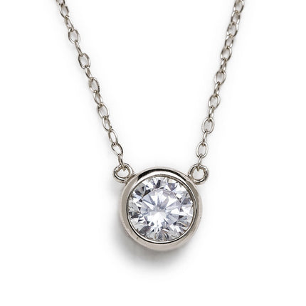 Dakota Solitaire Necklace