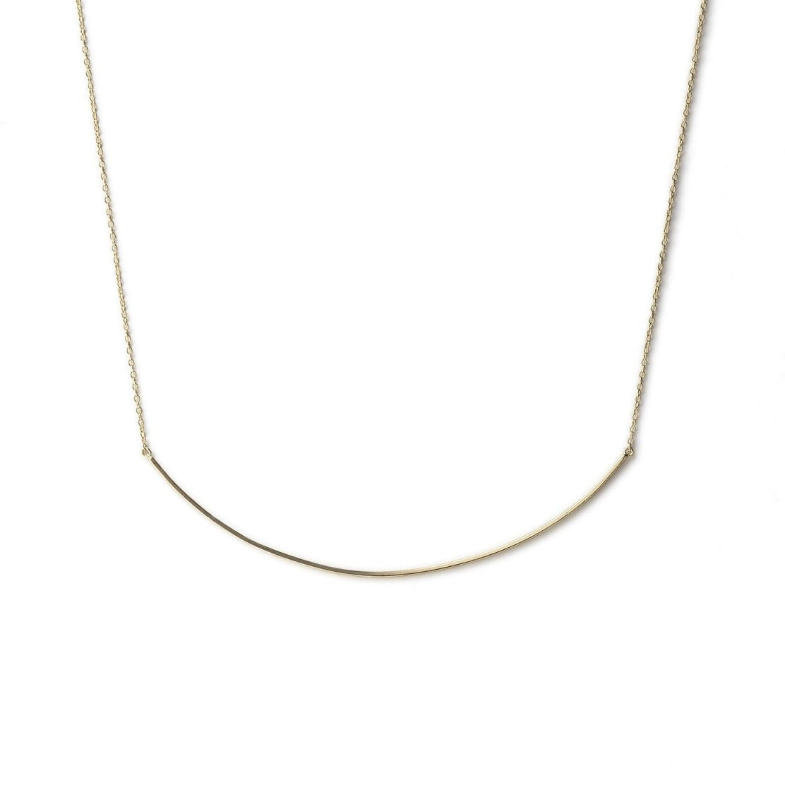 Curved Bar Necklace
