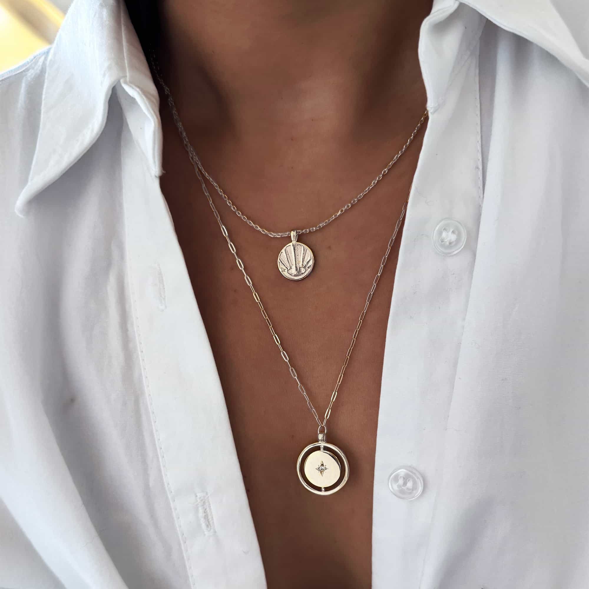 Evil Eye Rays Pendant