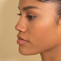 Tiny Pavé Nose Stud