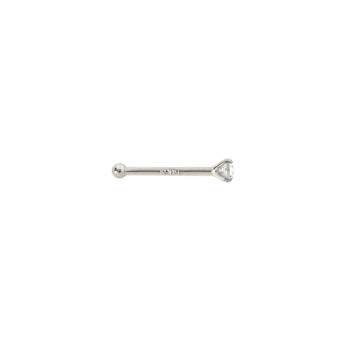 Tiny Pavé Nose Stud