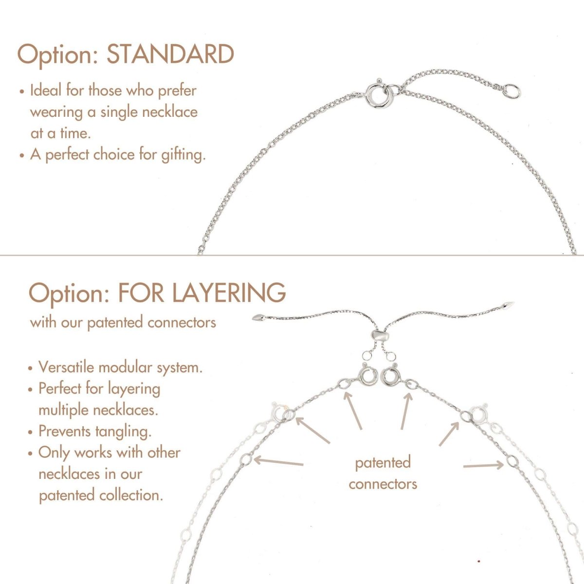 Engravable Bar Chain Link Necklace