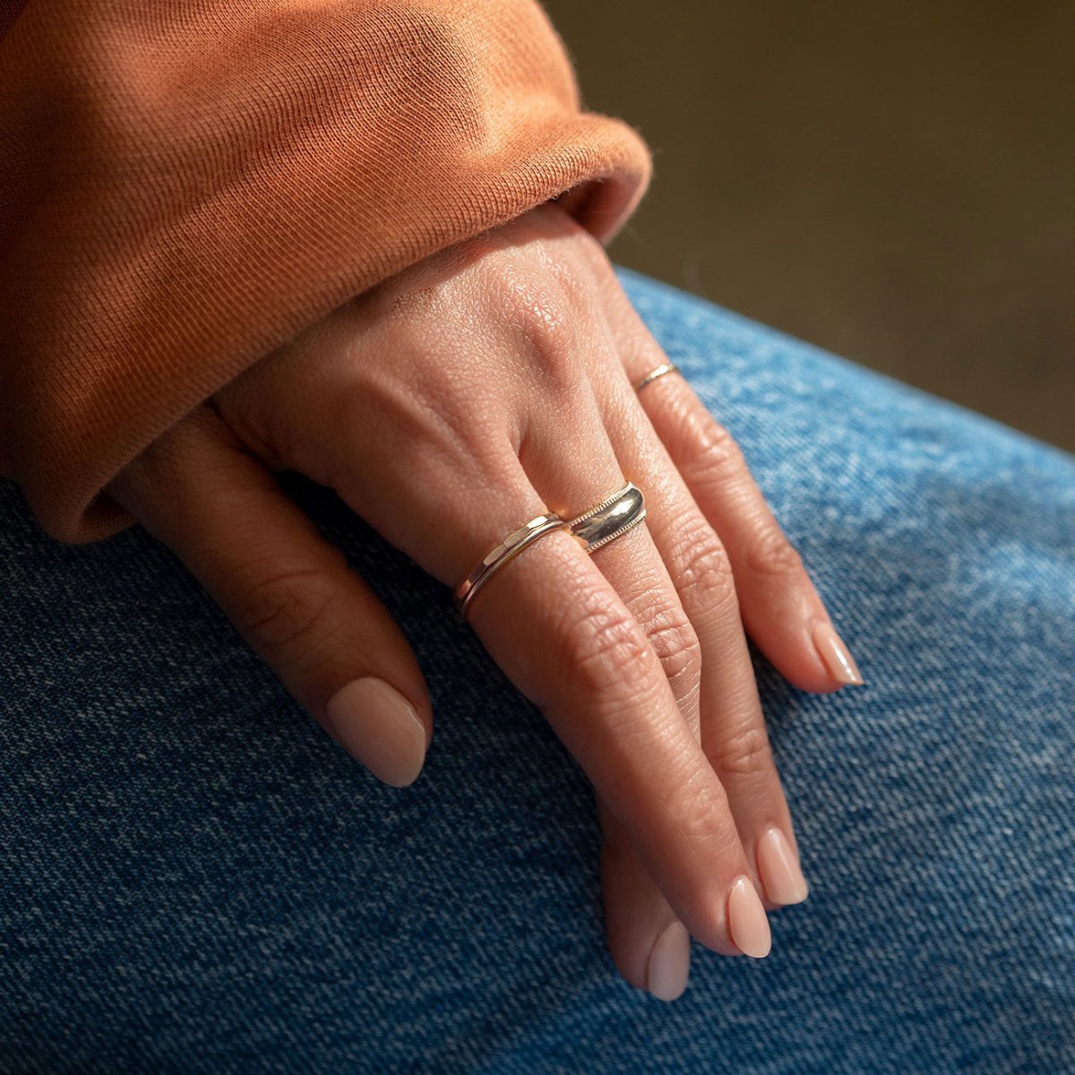 Thin Stacking Ring