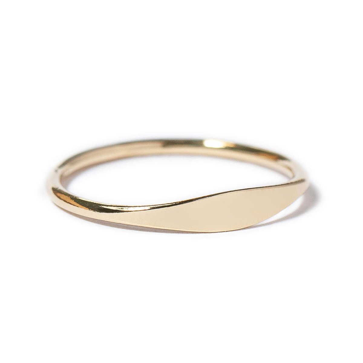 Thin Signet Ring