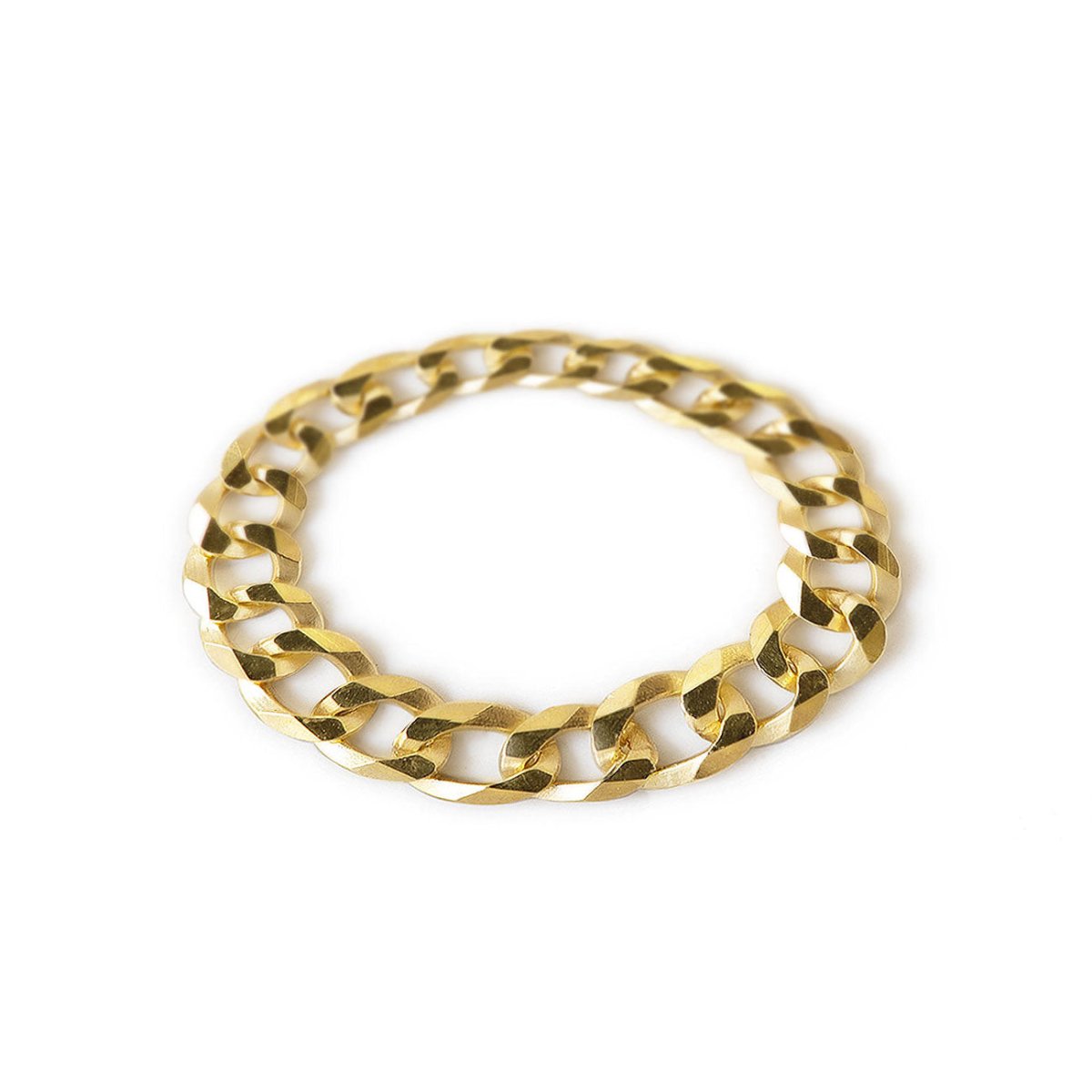 Gold Chain Link Ring