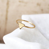 Delta Triangle Ring, Rings - AMY O. Jewelry