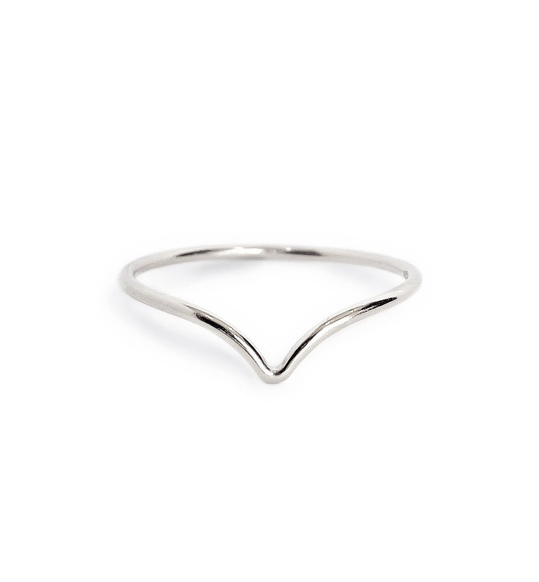 Dainty Chevron Ring