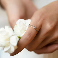 Petite Solitaire Ring