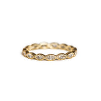 Marquise Crystal Eternity Ring