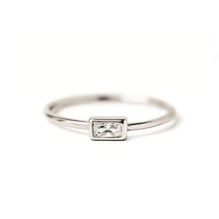 Baguette Bezel Ring