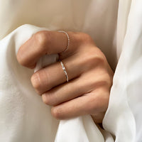 Dainty Baguette Ring