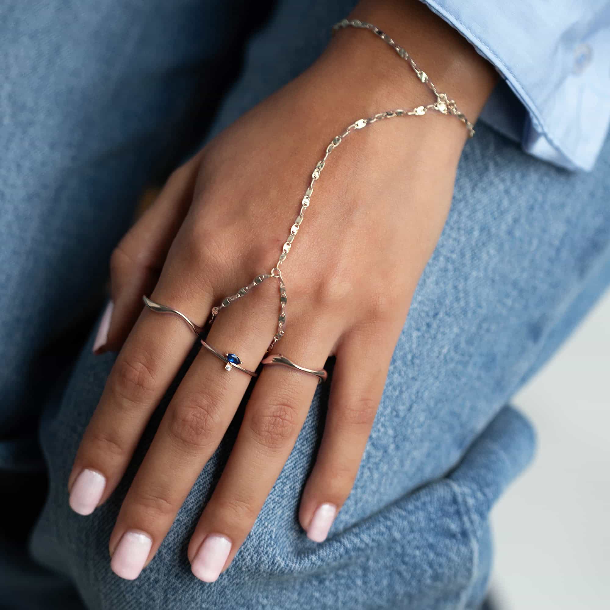 Sapphire Marquise Ring