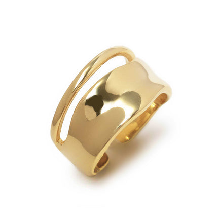 Dali Melted Statement Ring