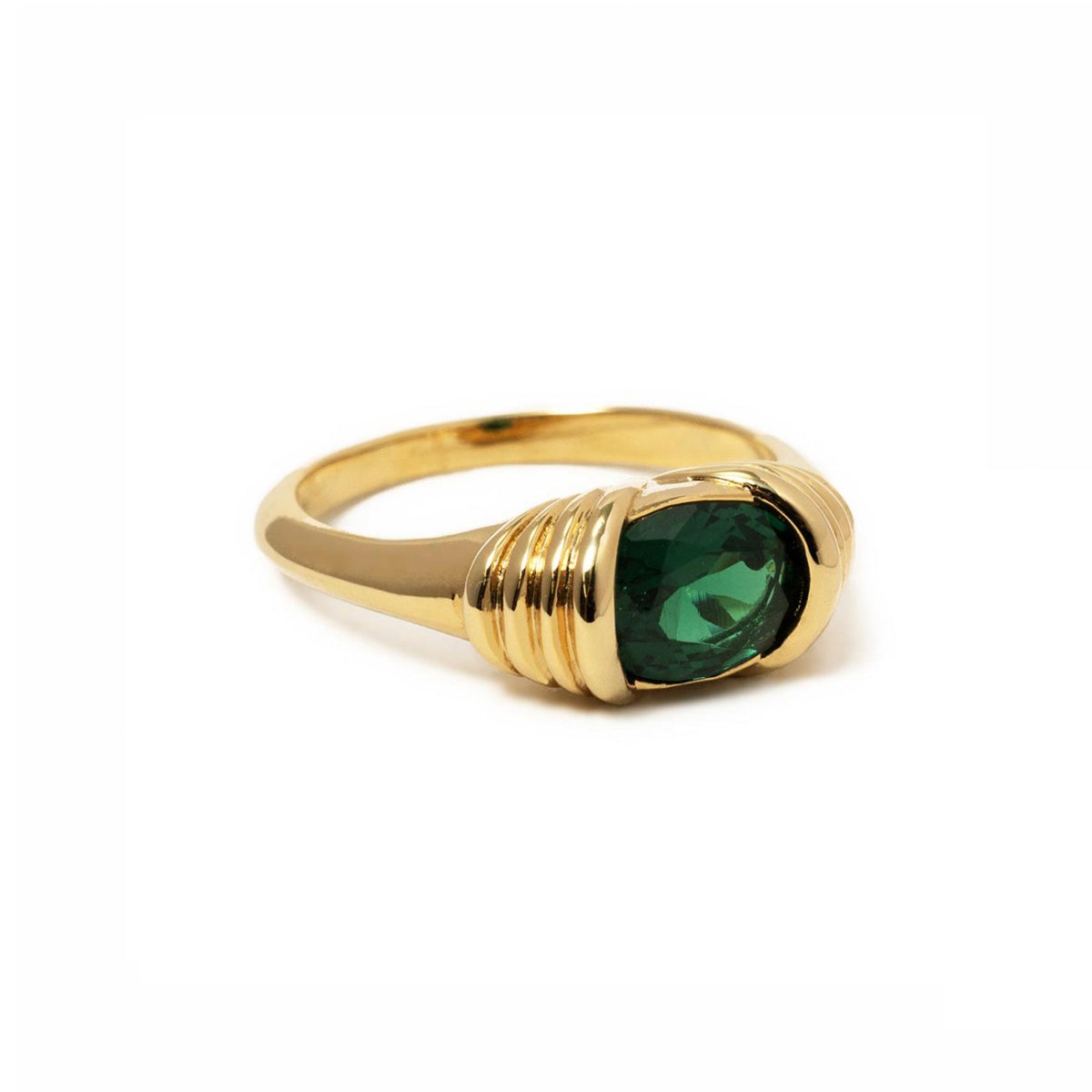 Legacy Gemstone Statement Ring Emerald