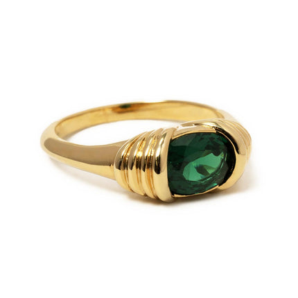 Legacy Gemstone Statement Ring Emerald