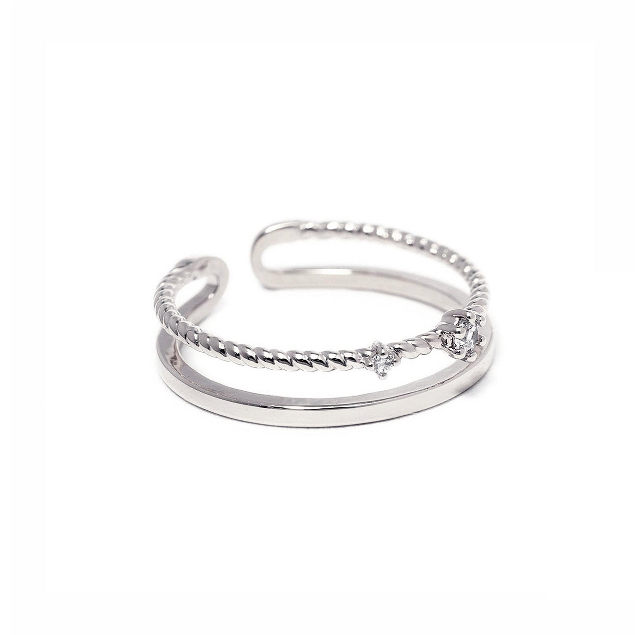 Duet Rope Stacking Ring