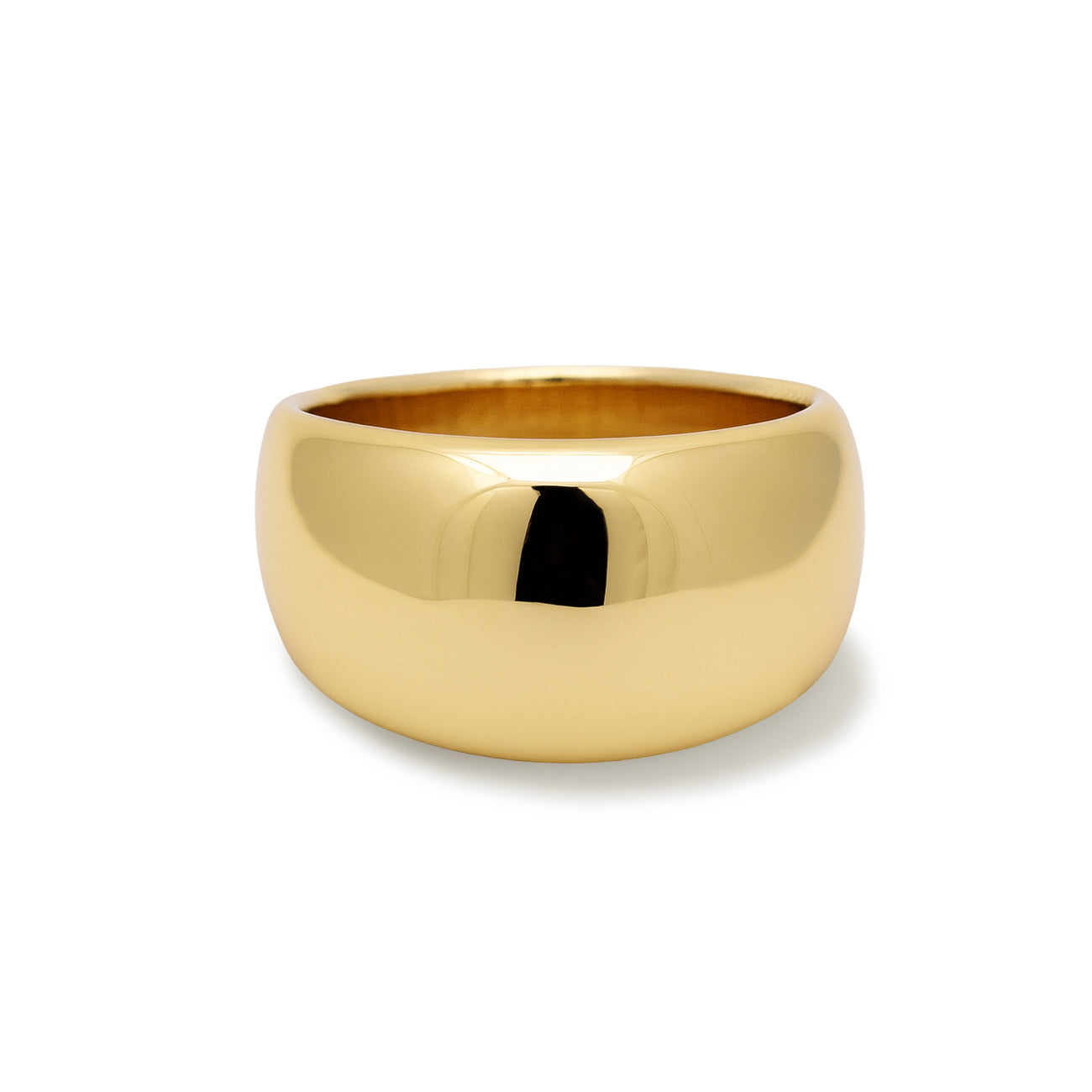Bold Dome Ring Gold Vermeil