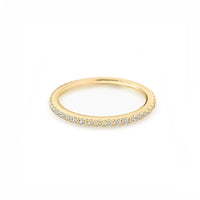 Thin Diamond Band Eternity Ring