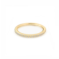 Thin Diamond Band Eternity Ring