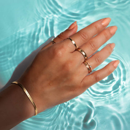 Waterproof Jewelry in 14K Gold | Tarnish-Resistant & Swim Safe – AMYO ...