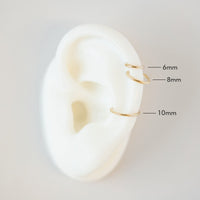 Cartilage Single Hoop Earring