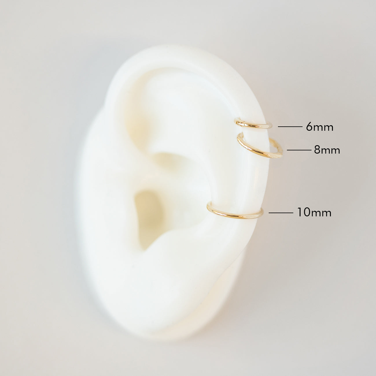 Cartilage Single Hoop Earring