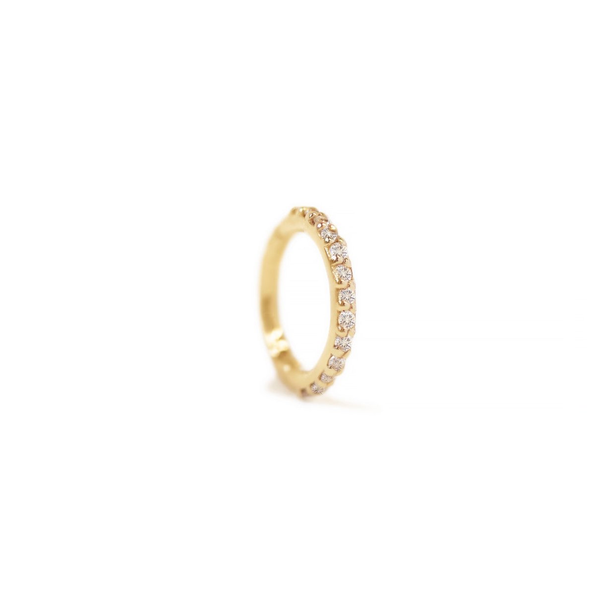 Cartilage Pavé Hoop Earring