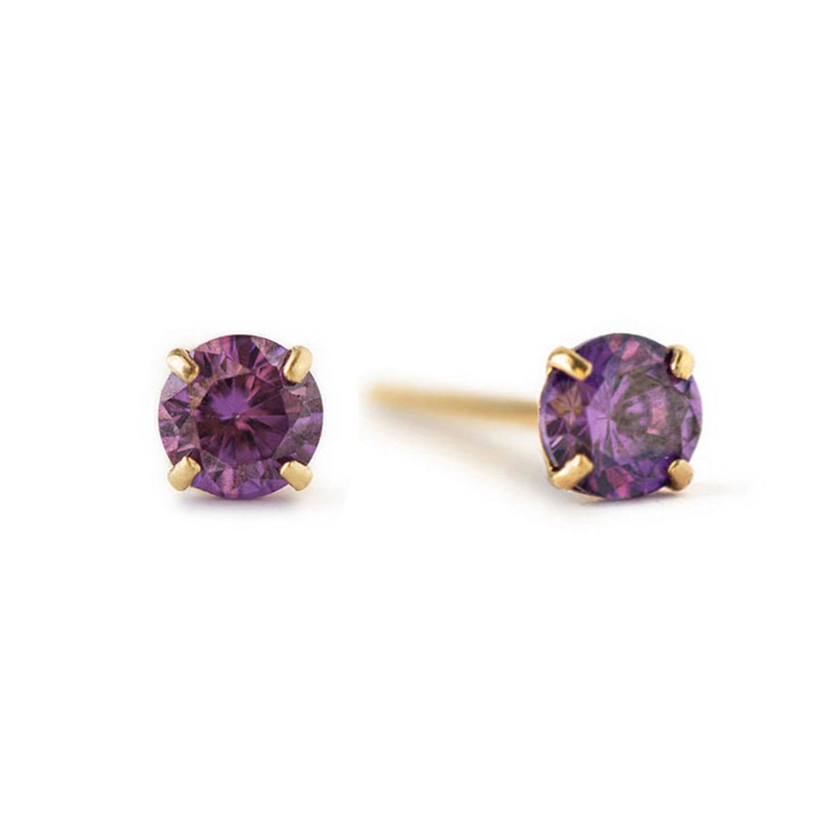 Birthstone Studs Alexandrite