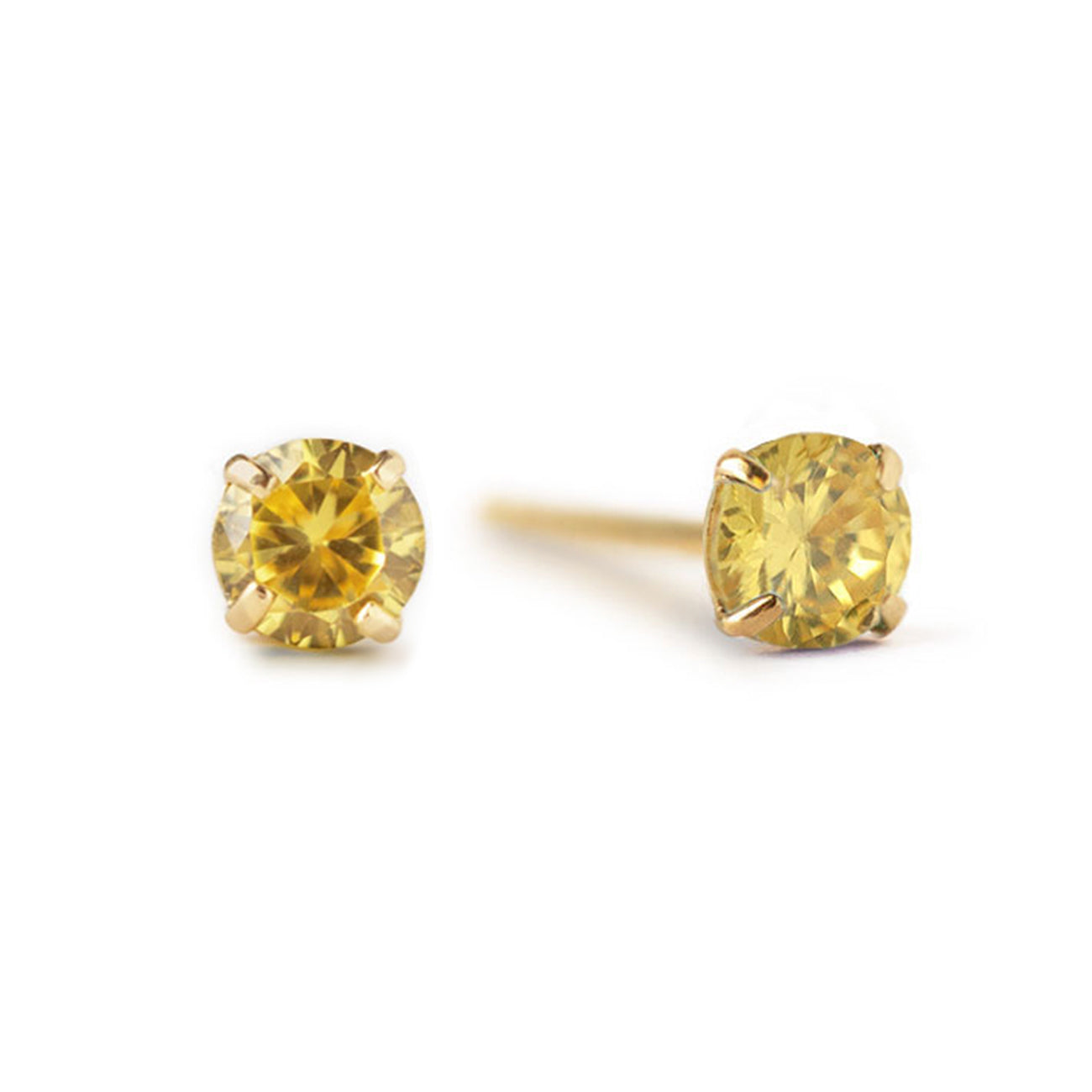 Birthstone Studs Citrine