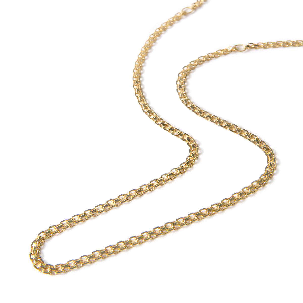 Gold Vermeil Bismark Choker Chain Necklace