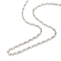 Sterling Silver textured Chain Choker