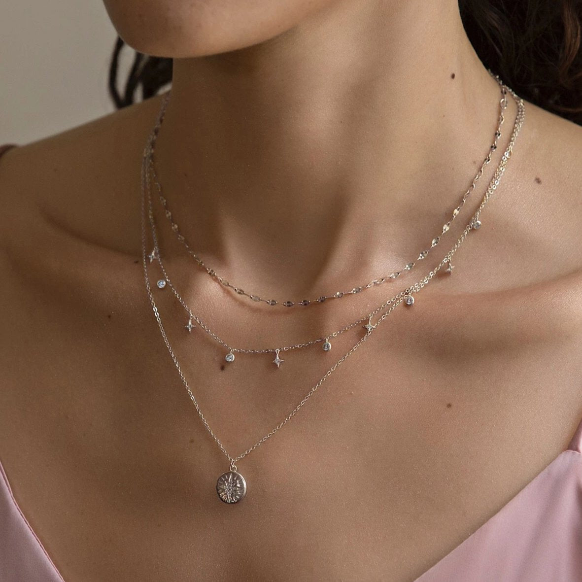 caption:Shown with Mika Chain Choker