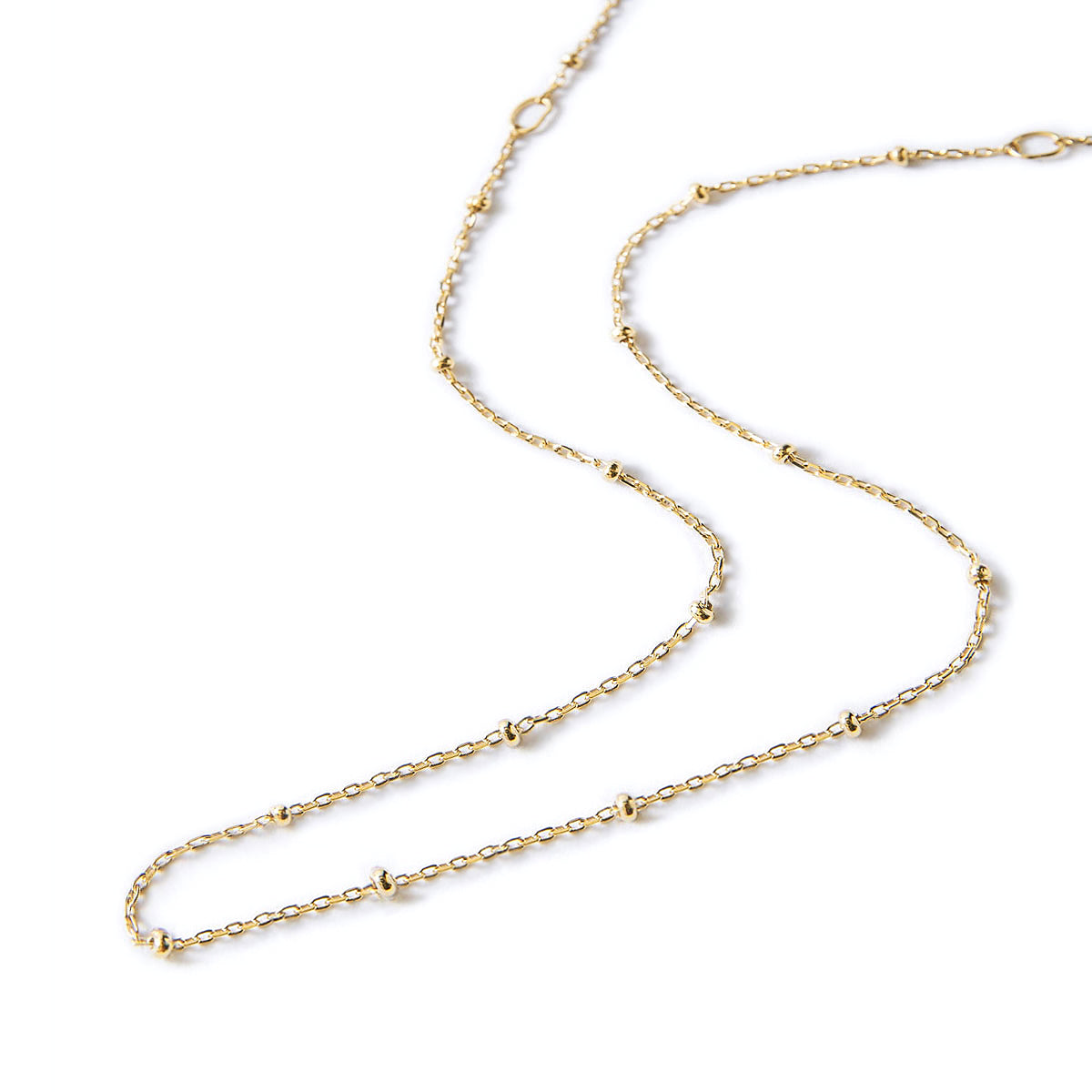 Gold Bead Chain Choker