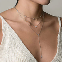 Crystal Knot Lariat Layered Trio